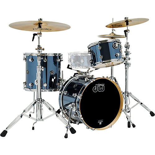 DW 3-Piece Performance Series Shell Pack Condition 1 - Mint Chrome Shadow