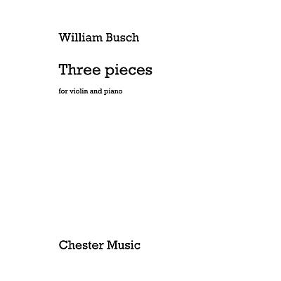 CHESTER MUSIC 3 Pieces for Violin and Piano Music Sales America Series Softcover