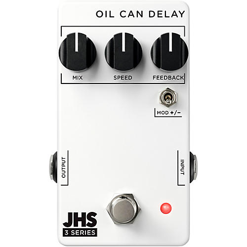 JHS Pedals 3 Series Oil Can Delay Effects Pedal White
