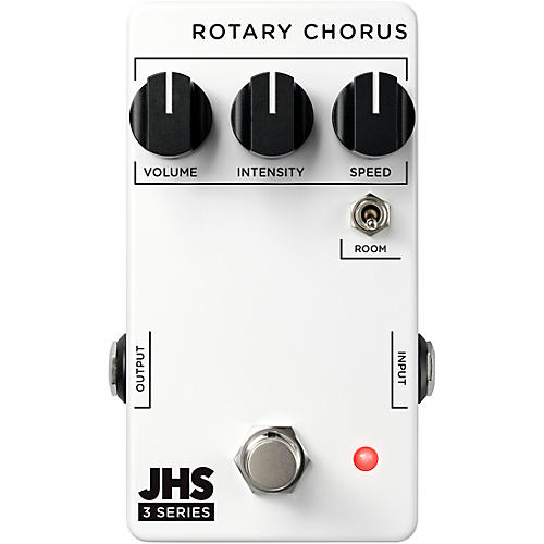 JHS Pedals 3 Series Rotary Chorus Effects Pedal White