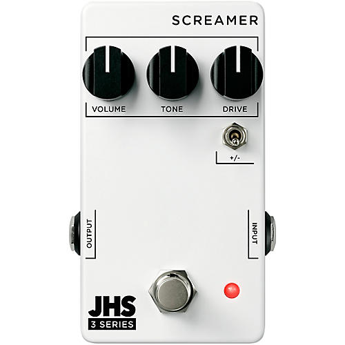 JHS Pedals 3 Series Screamer Effects Pedal Condition 1 - Mint White