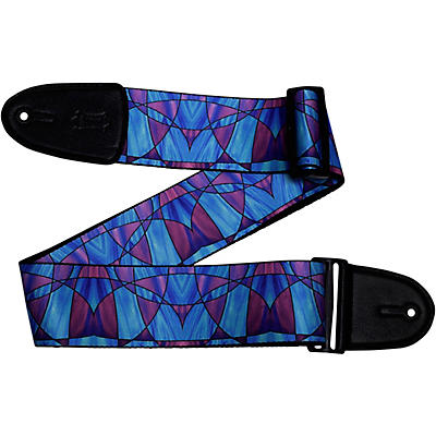 Levy's 3" Stained Glass Polypropylene Guitar Strap