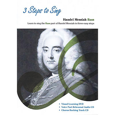 Music Sales 3 Steps to Sing Handel Messiah Bass Composed by Georg Frideric Handel