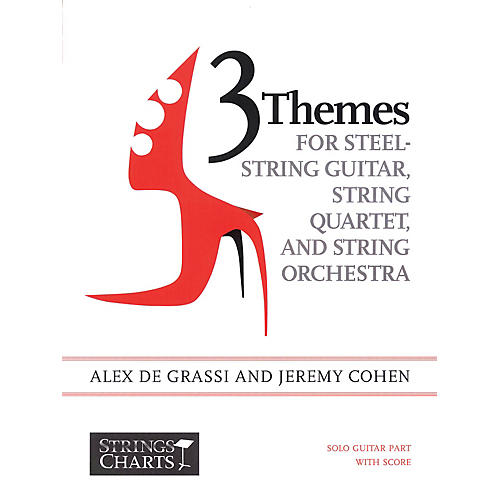 3 Themes for Steel-String Guitar, String Quartet, String Orchestra: Intermediate Band Method by Cohen