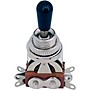 AxLabs 3-Way Toggle Switch 6-pole Chrome