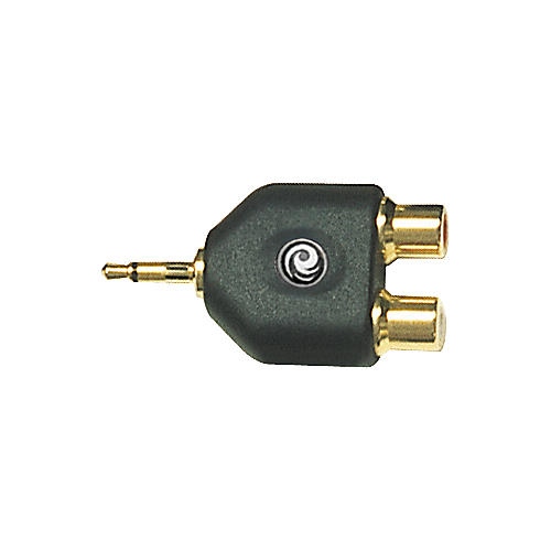 3.5MM Mono To Twin RCA Adapter