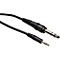 3.5mm Male TRS to 1/4in Male TRS Stereo Interconnect Patch Cable Level 1 3 ft.