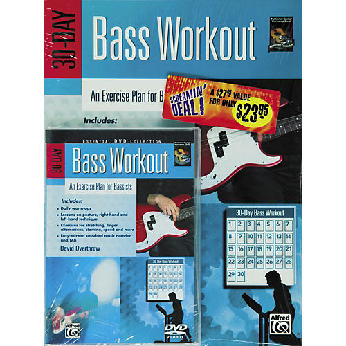 30-Day Bass Workout (Book/DVD)