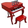 Schoenhut 30-Key Fancy Baby Grand Toy Piano Red