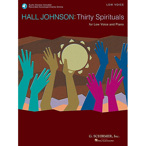 30 Spirituals for Low Voice Book/CD