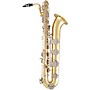 Open-Box Selmer 300 Series Baritone Saxophone Condition 1 - Mint Lacquer Nickel Plated Keys