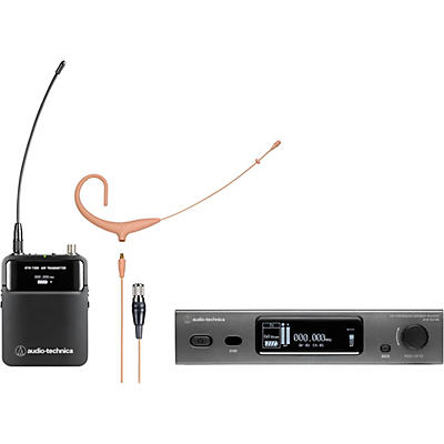 Audio-Technica 3000 Series (4th Gen) Network Enabled UHF Wireless with BP892xcH-TH MicroSet Omnidirectional Condenser Headworn Microphone