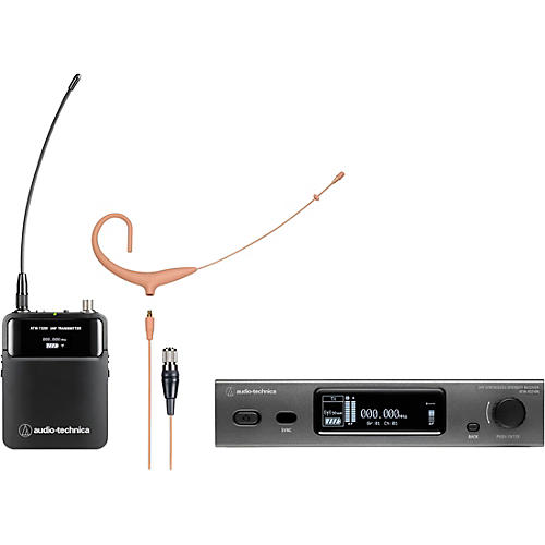 Audio-Technica 3000 Series (4th Gen) Network Enabled UHF Wireless with BP892xcH-TH MicroSet Omnidirectional Condenser Headworn Microphone Band EE1