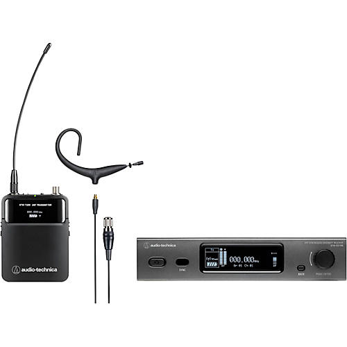 3000 Series (4th Gen) Network Enabled UHF Wireless with BP893xcH MicroEarset Omnidirectional Condenser Headworn Microphone