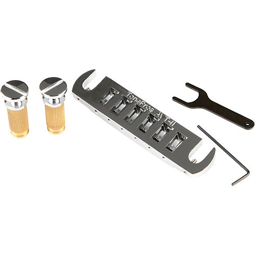 TonePros Wraparound PRS Bridge and Locking Stud Set Chrome