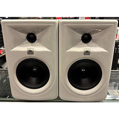 JBL 305 P MKII PAIR (WHITE) Powered Monitor