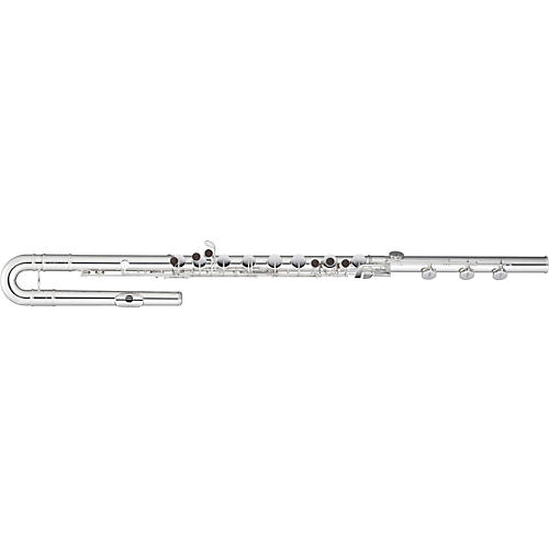 Pearl Flutes 305 Series Bass Flute B Foot, Split E, with Crutch