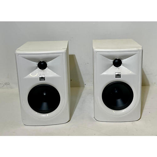 JBL 305PMKII PAIR WHITE Powered Monitor