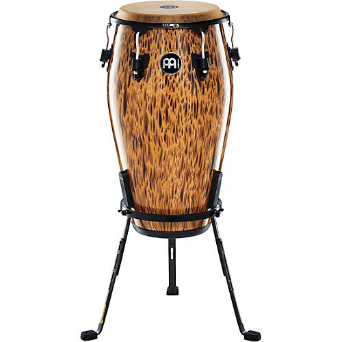 MEINL 30th Anniversary Edition Marathon Classic Series Conga with Steely II Stand Leopard Burl 12.5