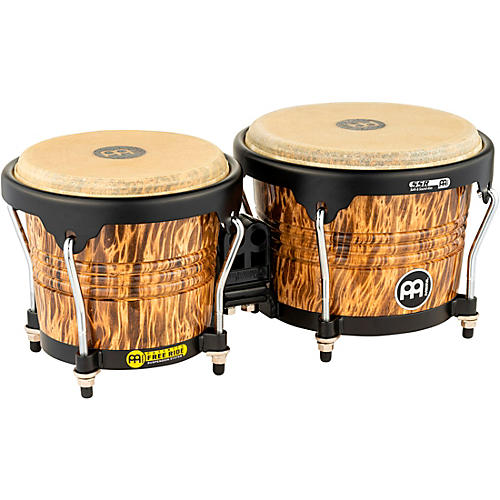 MEINL 30th Anniversary Edition Wood Bongo Condition 1 - Mint Leopard Burl