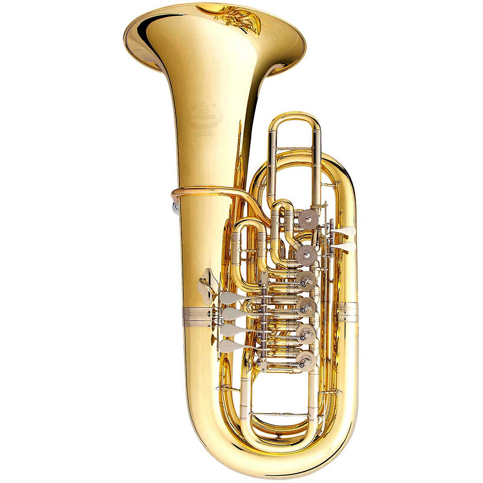 B&S 3100 Series 6Valve 5/4 F Tuba 3100L Lacquer Yellow Brass Bell