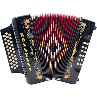 Rossetti 3112 31-Button Diatonic Accordion - FBE,