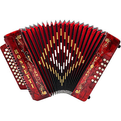 Rossetti 3112 31-Button Diatonic Accordion - GCF,