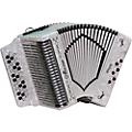 Alacran 3112 31-Button Diatonic Accordion - White Sol/GCFWhite E/A/D