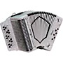 Alacran 3112 31-Button Diatonic Accordion - White E/A/D