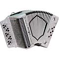 Alacran 3112 31-Button Diatonic Accordion - White Sol/GCFWhite Sol/GCF