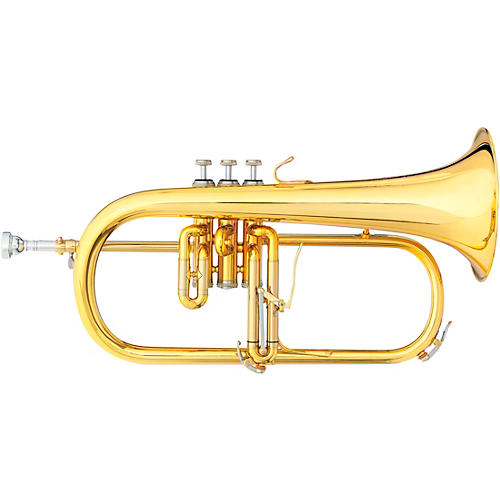 B&S 3146 Challenger II Brochon Series Bb Flugelhorn Yellow Brass