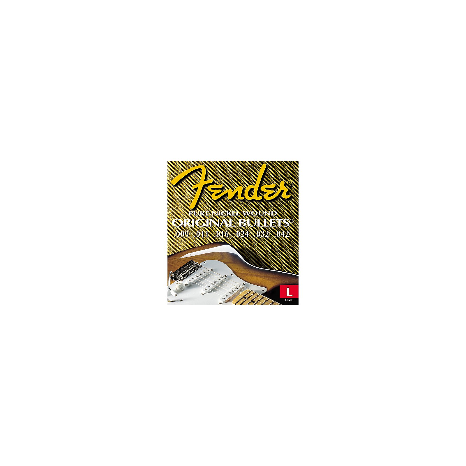 Fender 3150L Original 150 Pure Nickel Bullet End Strings 2-Pack ...