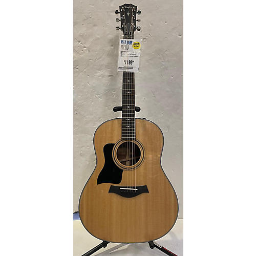 Taylor 317e Grand Pacific LH Acoustic Electric Guitar Natural