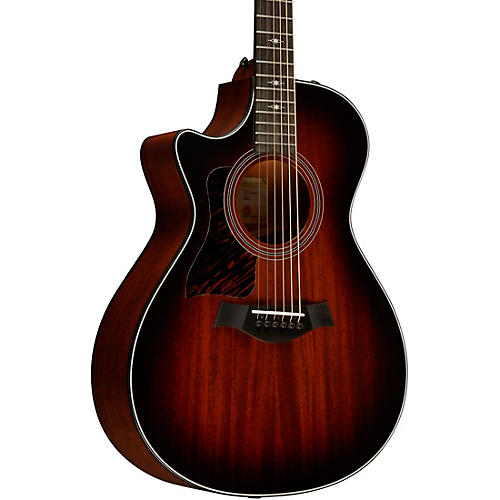 Taylor 322ce Left-Handed Grand Concert Acoustic-Electric Guitar Shaded Edge Burst