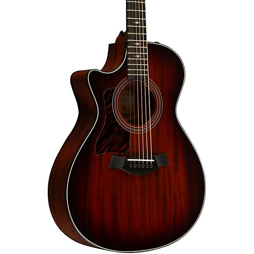 Taylor 322ce Left-Handed Grand Concert Acoustic-Electric Guitar Shaded Edge Burst