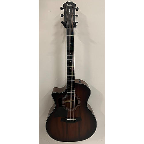 Taylor 324CE V-Class Acoustic Electric Guitar Mahogany
