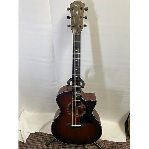 Taylor 324CE V-Class Acoustic Electric Guitar SHADEBURST