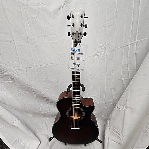 Taylor 324CE V-Class Acoustic Electric Guitar Mahogany