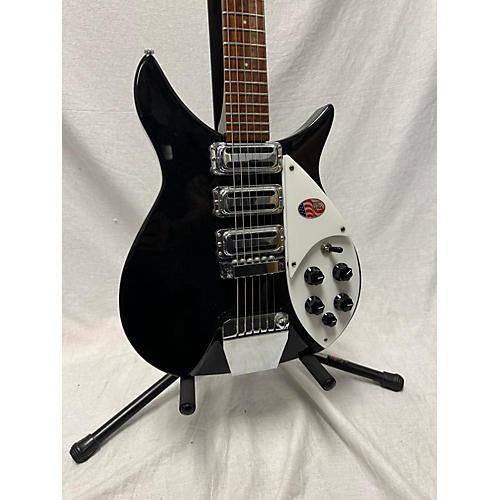 Rickenbacker 325 Miami Solid Body Electric Guitar Black