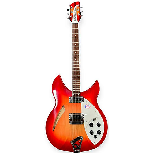 Rickenbacker 330 Hollow Body Electric Guitar Fireglo