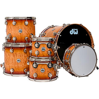DW 333 Collector's Series Exotic 6-Piece Drum Shell Pack -