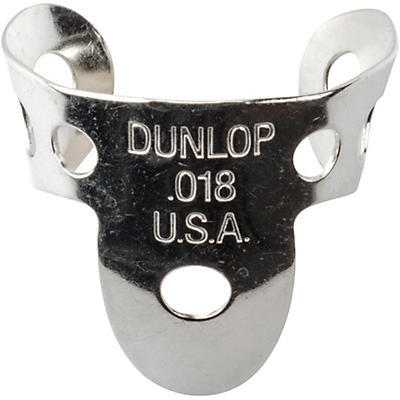 Dunlop 33P .018 Finger/Thumb Pick Silver 5-Pack