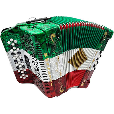 Rossetti 3412 34-Button Diatonic Accordion - GCF,