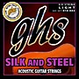 GHS 345 Silk and Steel Acoustic Guitar Strings Light