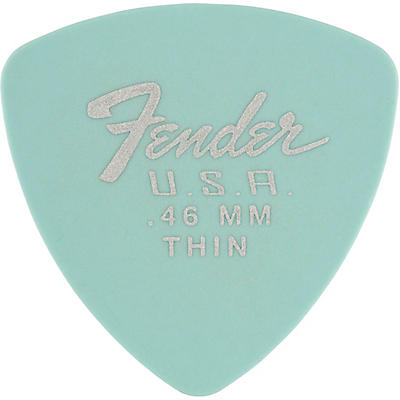 Fender 346 Dura-Tone Delrin Pick (12-Pack), Daphne Blue