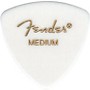 Fender 346 White Guitar Picks Medium 6 Dozen