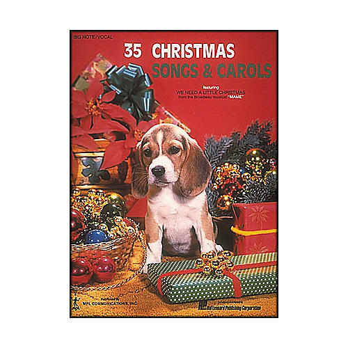 Hal Leonard 35 Christmas Songs And Carols for Big Note Piano
