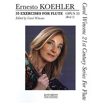 Lauren Keiser Music Publishing 35 Exercises for Flute, Op. 33 LKM Music Series Softcover