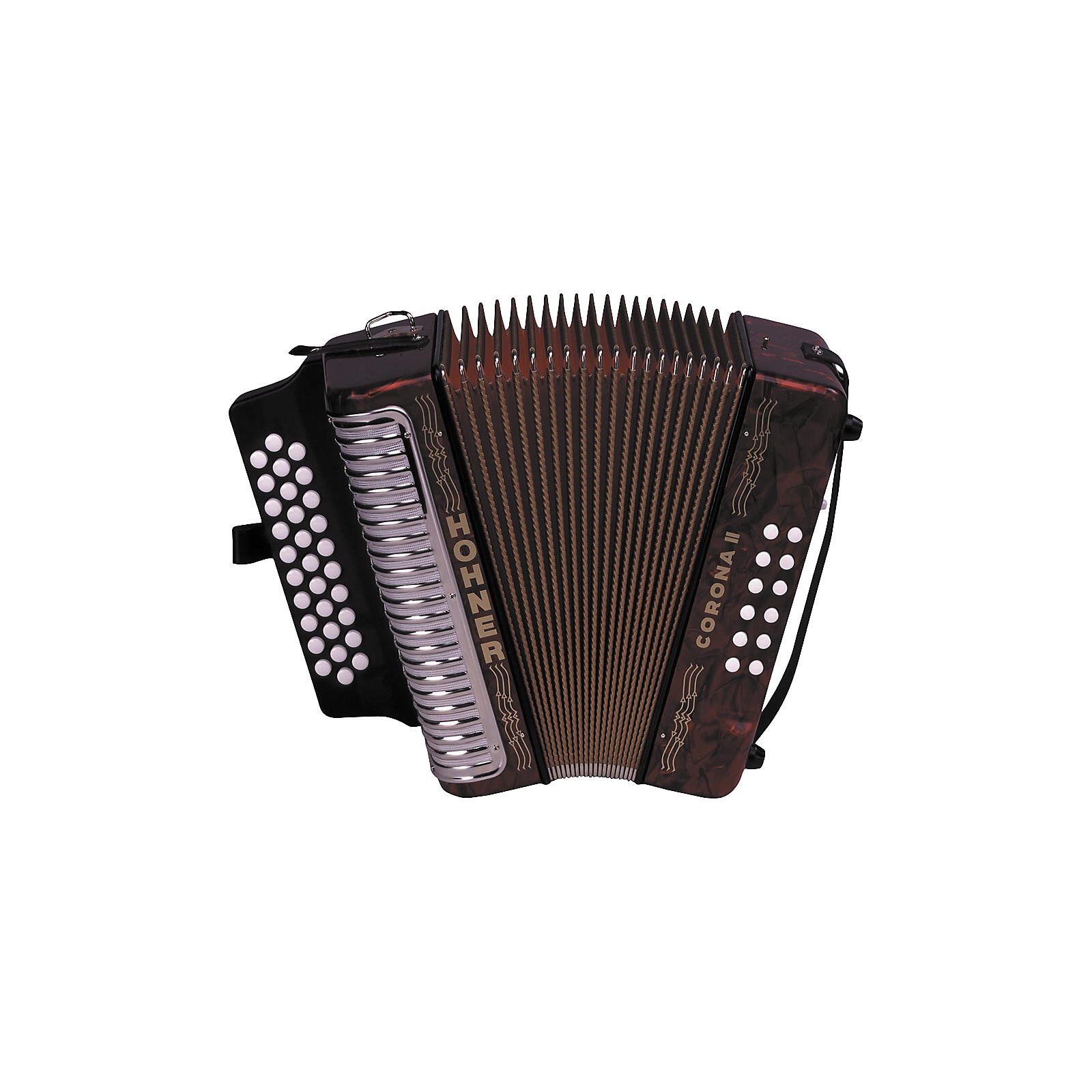Hohner 3500 Corona II FBbEb Diatonic Accordion Musician's Friend