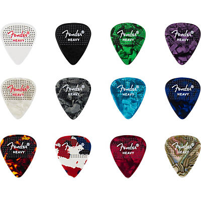 Fender 351 Dotted Celluloid Guitar Picks